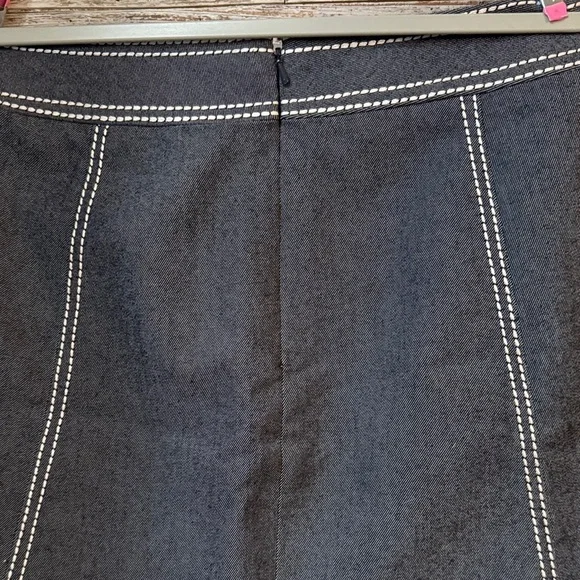 MICHAEL Michael Kors Navy A-Line Skirt - Picture 4 of 5